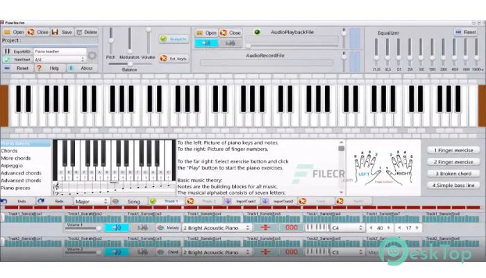 تحميل برنامج BelaDaddy Software PianoTeacher 1.0.0 برابط مباشر