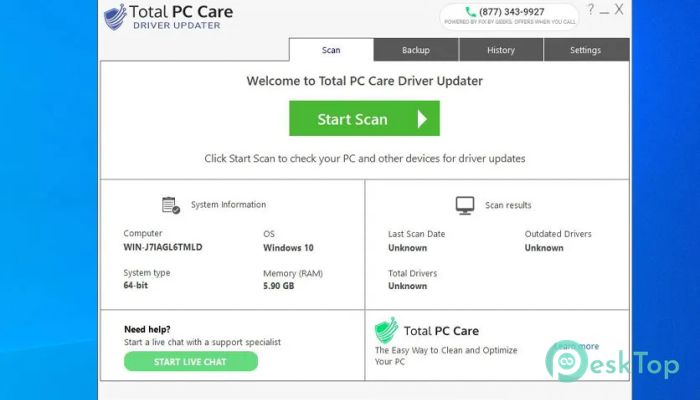 Download Total PC Care Driver Updater  5.4.580 Free Full Activated