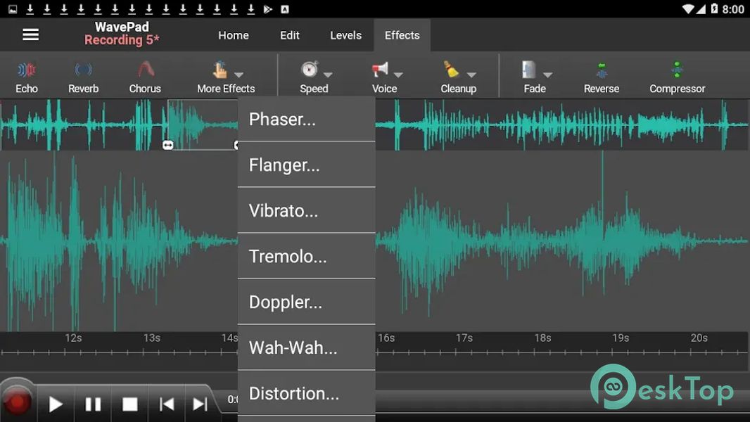 WavePad Audio Editor 19.40 APK MOD Unlocked (Full) Free Download