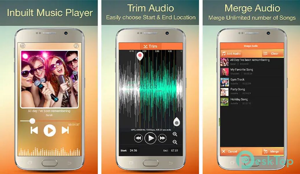 Audio MP3 Cutter Mix Converter and Ringtone