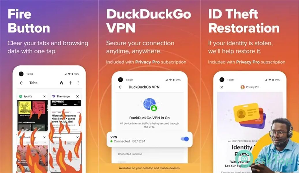 DuckDuckGo Private Browser 5.219.0 APK MOD تحميل مجاني كامل