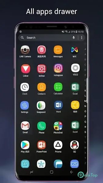 Super S9 Launcher for Galaxy S 7.6.2 APK MOD تحميل مجاني كامل