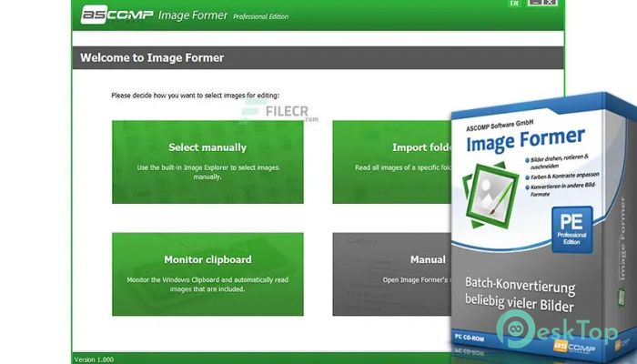 ASCOMP Image Former Pro 2.009 完全アクティベート版を無料でダウンロード