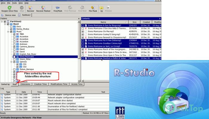 Download R-Studio Emergency Network 9.1 WinPE Free Full Activated