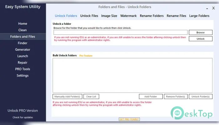 Easy System Utility Pro 1.1.24 Tam Sürüm Aktif Edilmiş Ücretsiz İndir