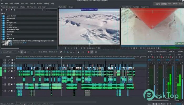 Kdenlive 24.08.1 Tam Sürüm Aktif Edilmiş Ücretsiz İndir