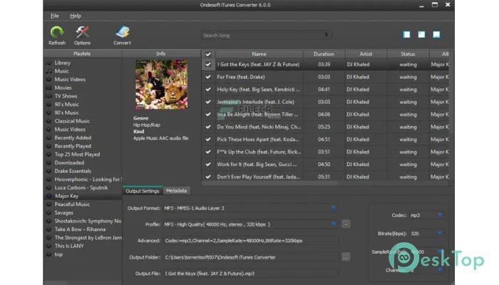 تحميل برنامج Ondesoft iTunes Converter 6.9.1 برابط مباشر