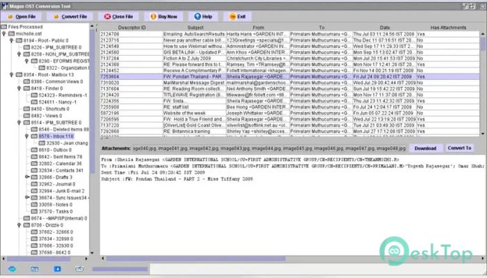 Magus OST to MSG Converter 1.0.0 Tam Sürüm Aktif Edilmiş Ücretsiz İndir