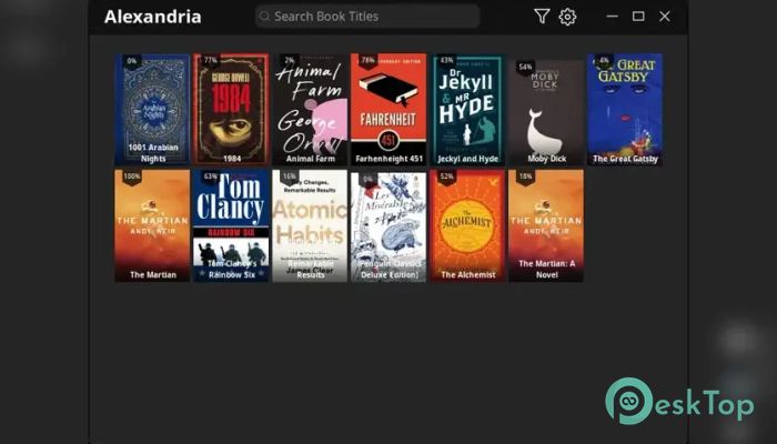 Alexandria E-Book Reader 0.11.2 Tam Sürüm Aktif Edilmiş Ücretsiz İndir