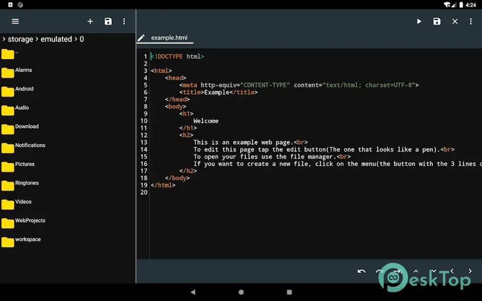 Html Editor 6.0.1 APK MOD Tam Ücretsiz İndir