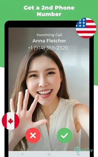 OnPhone - Second Phone Number 1.0.6 APK MOD フル無料ダウンロード