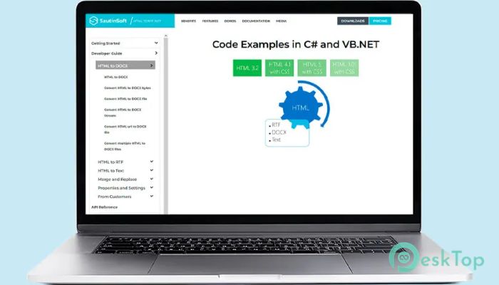 SautinSoft HTML to RTF .Net 8.5.2.16 Tam Sürüm Aktif Edilmiş Ücretsiz İndir