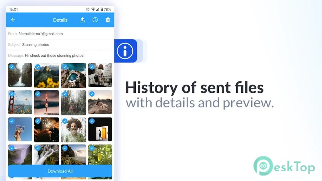 Filemail - Send Large Files 4.3.3 APK MOD Полная бесплатная загрузка