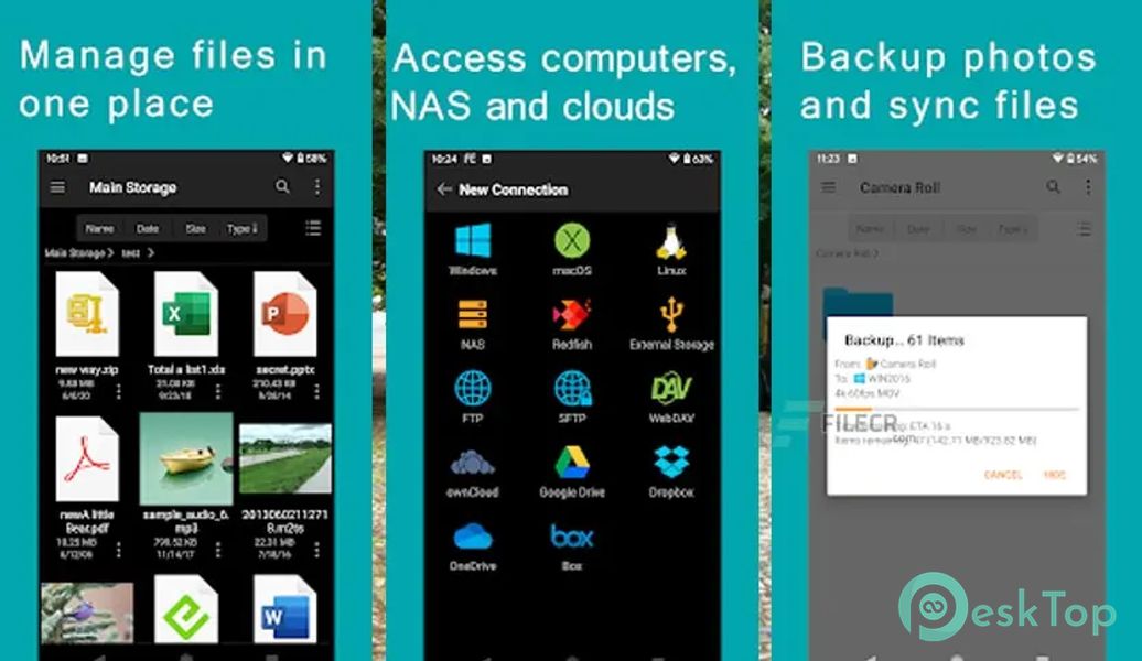 FE File Explorer Pro 4.4.6 APK MOD フル無料ダウンロード