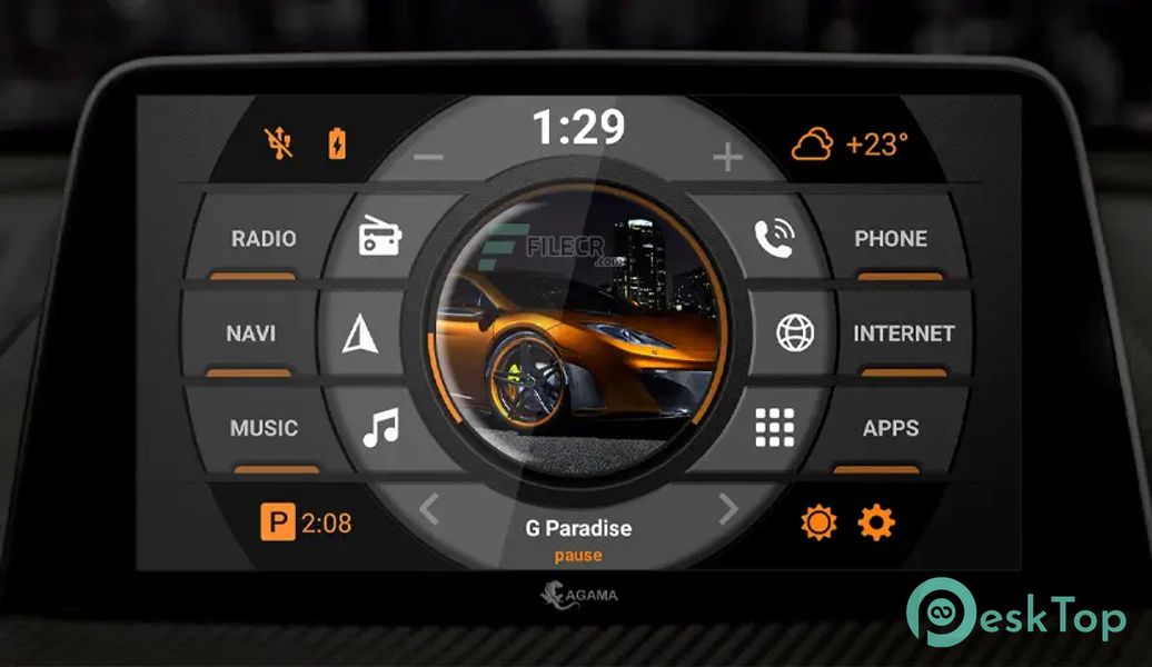 AGAMA Car Launcher 4.0.8 APK MOD Полная бесплатная загрузка