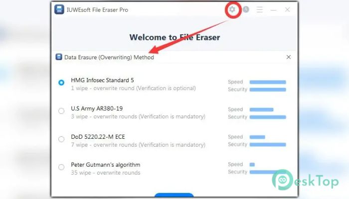 IUWEsoft File Eraser Pro 16.8.0 完全アクティベート版を無料でダウンロード
