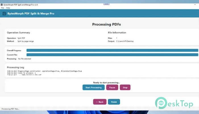 BytesMorph PDF Split And Merge Pro
