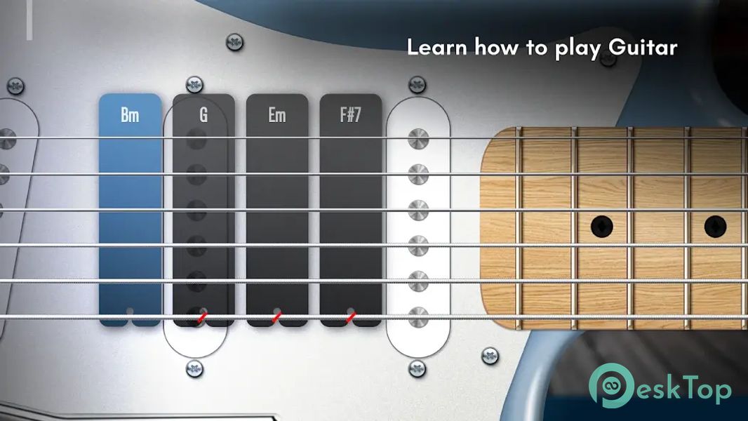 Real Guitar: lessons & chords 8.35.2 APK MOD Полная бесплатная загрузка