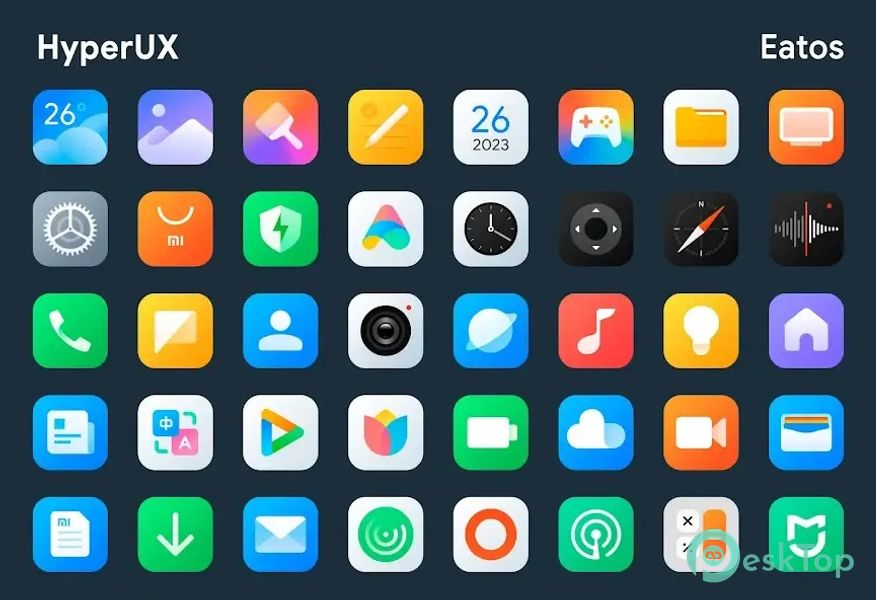HyperUX - Icon Pack 4.7 APK MOD Unlocked (Full) Free Download
