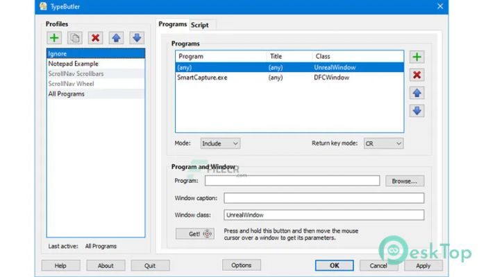 تحميل برنامج DeskSoft TypeButler  1.8.0 برابط مباشر