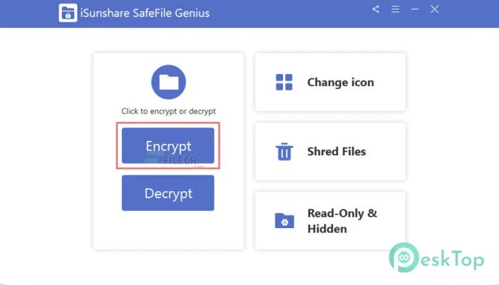 Скачать iSunshare SafeFile Genius  3.1.1.5 полная версия активирована бесплатно