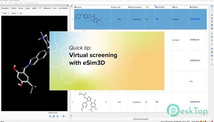 下载 BioPharmics Surflex Platform 5.191 免费完整激活版