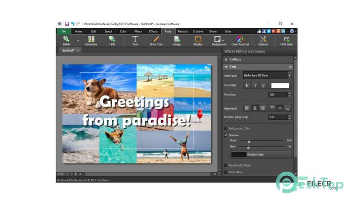 Download NCH PhotoPad Image Editor Professional 11.38 Free Full Activated