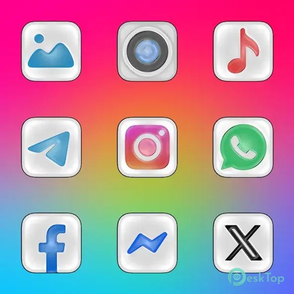 Glossy - Icon Pack 1.9 APK MOD تحميل مجاني كامل