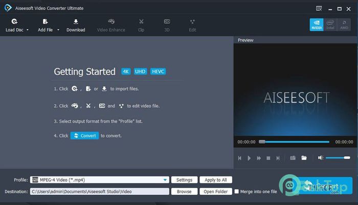  تحميل برنامج Aiseesoft Video Converter Ultimate 10.5.30 برابط مباشر