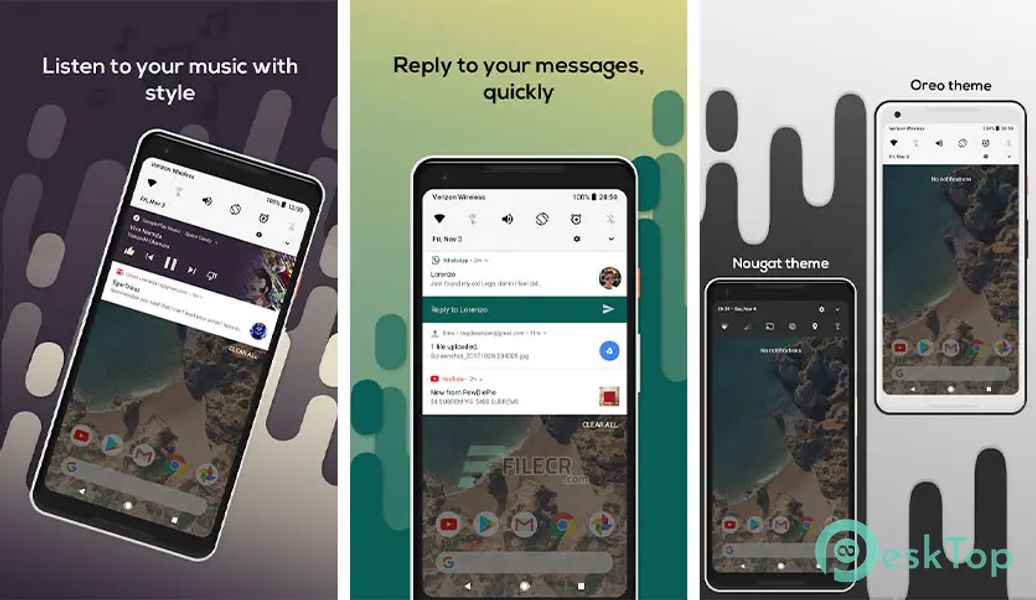 Material Notification Shade 18.5.9.2 APK MOD Descarga gratuita completa
