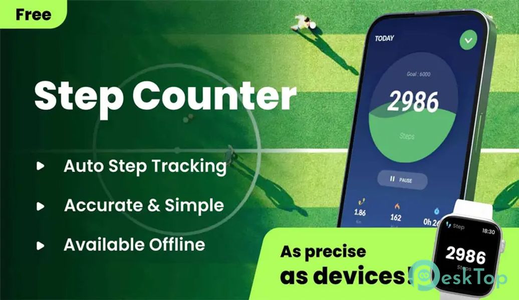 Step Counter - Pedometer1 1.2.8 APK MOD Полная бесплатная загрузка