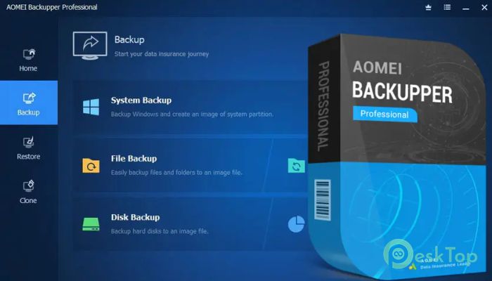 Télécharger AOMEI Backupper  7.4.1 + WinPE ISO Gratuitement Activé Complètement