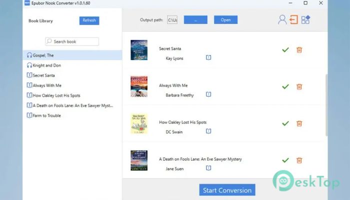 Скачать Epubor Nook Converter 1.0 полная версия активирована бесплатно