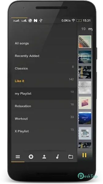 Music Player Mezzo 2021.12.20 APK MOD تحميل مجاني كامل