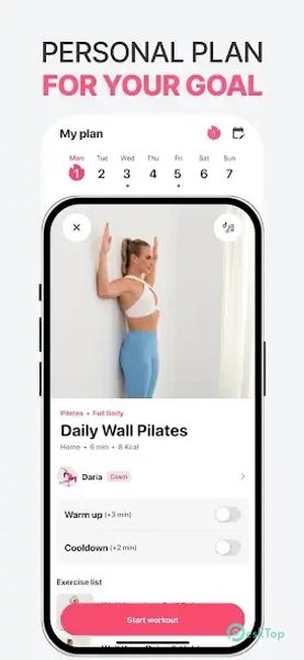 Fitny: Stretching & Fitness 2.4.5 APK MOD मुफ्त पूर्ण डाउनलोड