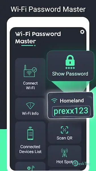WIFI master - Show wifi password