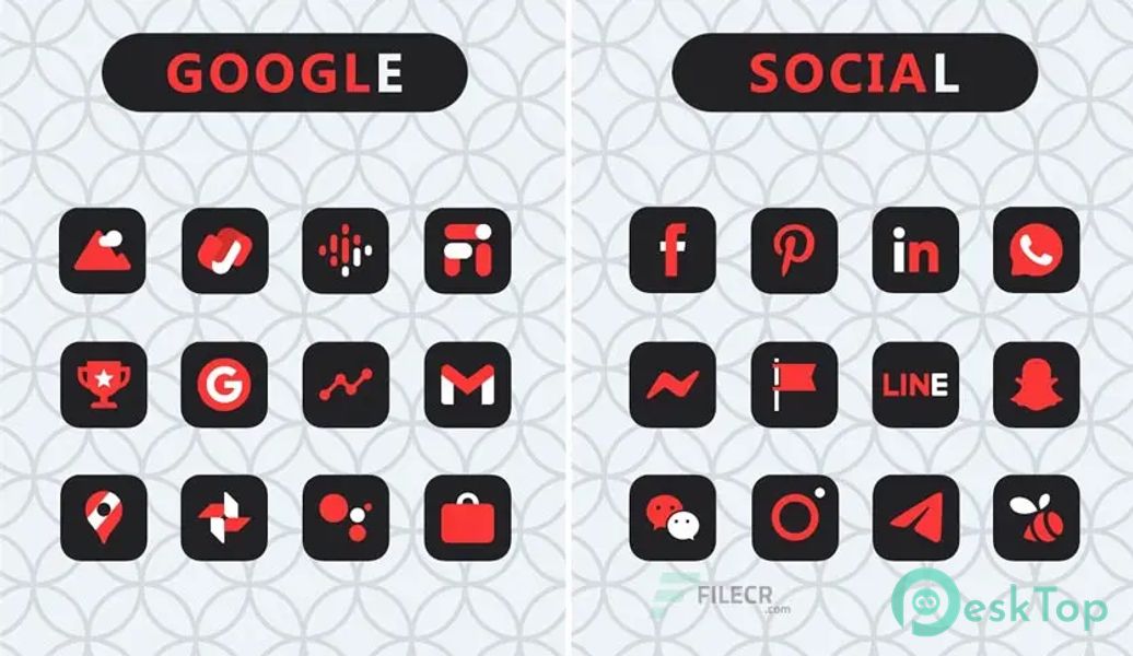 Ruby Icon Pack v2.0 APK MOD Tam Ücretsiz İndir