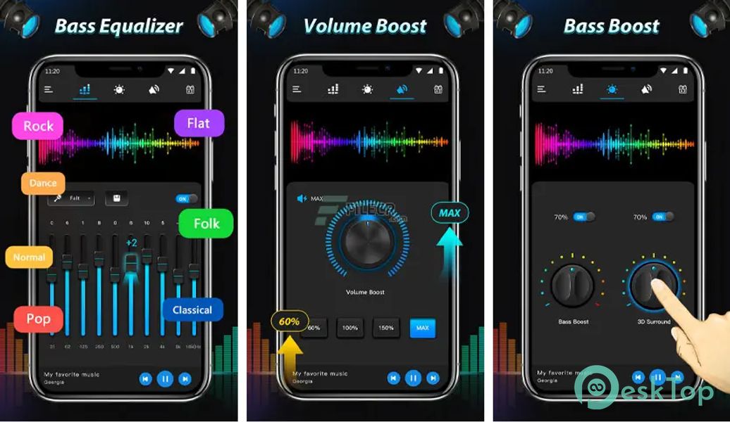 Télécharger Equalizer & Bass Booster Pro2 1.9.8 APK MOD Gratuitement et Complet