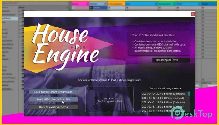 تحميل برنامج FeelYourSound House Engine Pro 1.3.0 برابط مباشر