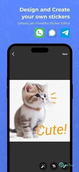 SigStick Sticker Maker 5.8.1 APK MOD تحميل مجاني كامل
