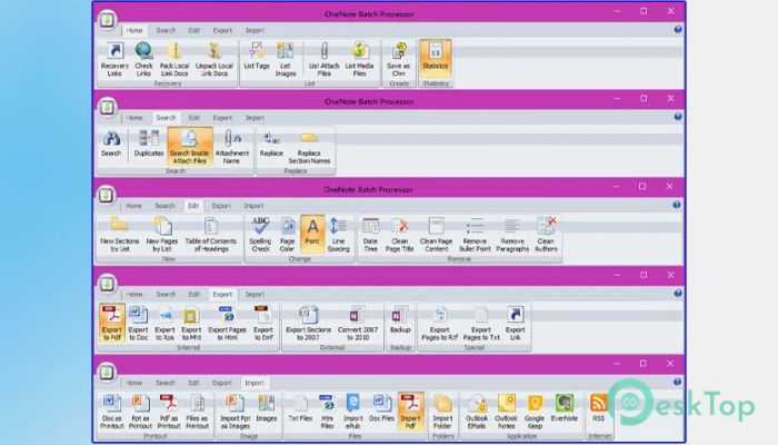 Download OneNoteGem OneNote Batch 2021 31.5.0.180 Free Full Activated