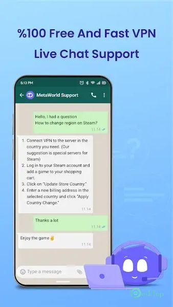MW VPN : Hotspot VPN Proxy 4.3.1 APK MOD تحميل مجاني كامل