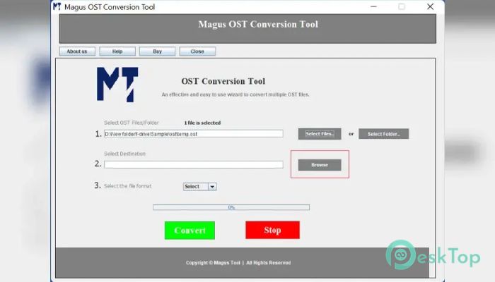 Télécharger Magus OST to EML Converter 1.0.0 Gratuitement Activé Complètement