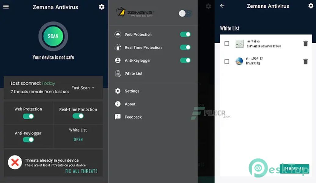 Zemana Antivirus 2020 v2..0.2 build 131 Premium APK MOD Полная бесплатная загрузка