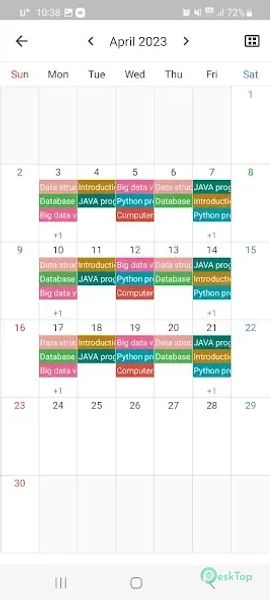 Class Timetable - Lesson Manager