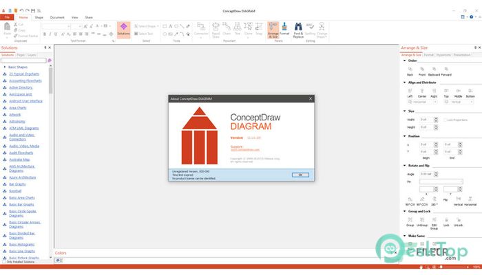 ConceptDraw Office 9.0.0.1 完全アクティベート版を無料でダウンロード