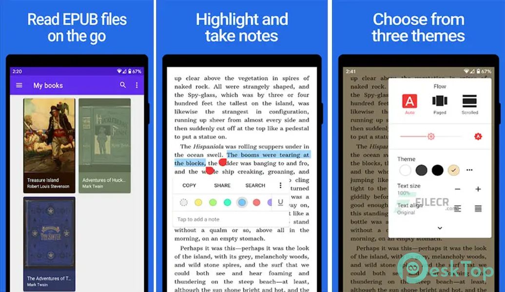 Lithium: EPUB Reader 0.24.6.1 APK MOD Полная бесплатная загрузка