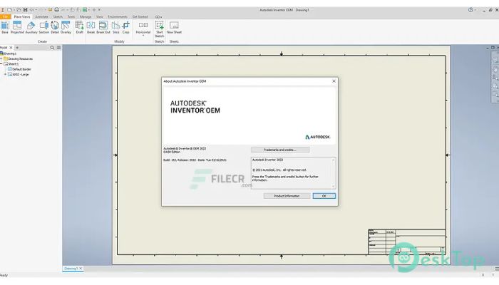 Autodesk Inventor OEM 2022  完全アクティベート版を無料でダウンロード