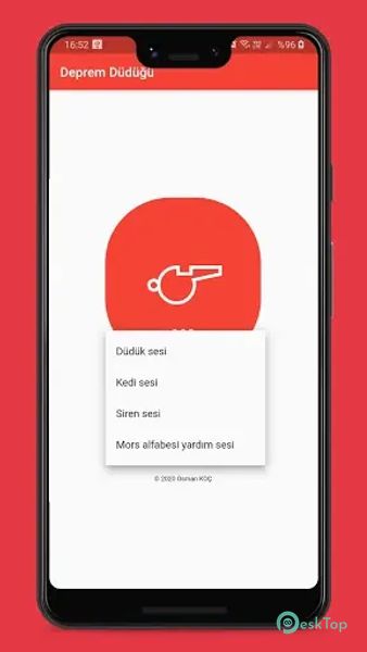 Earthquake Whistle (SOS) 3.2.0 APK MOD Unlocked (Full) Free Download