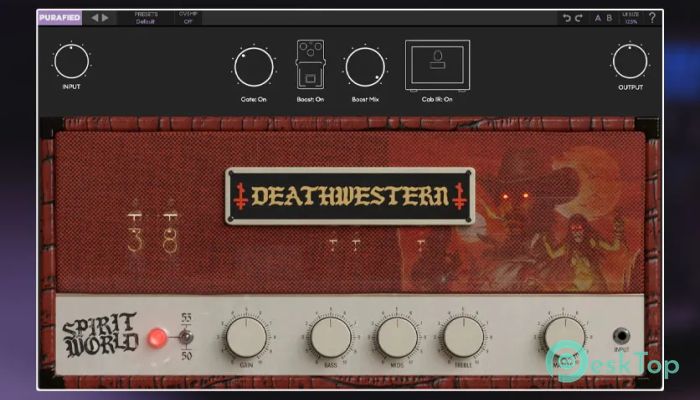 Purafied DEATHWESTERN Amp 1.0.0 完全アクティベート版を無料でダウンロード